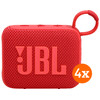 JBL Go 4 Rood 4-pack