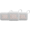 JBL Go 4 Blanc Lot de 3