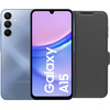 Samsung Galaxy A15 128GB Blue 4G + BlueBuilt Book Case Black