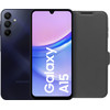 Samsung Galaxy A15 128GB Black 5G + BlueBuilt Book Case Black