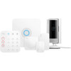 Ring Alarm System with 1 Magnetic Contact and 1 Motion Sensor + Ring Indoor Cam 2nd Gen White