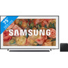 Samsung The Frame 75LS03D (2024) + Barre de Son Noir