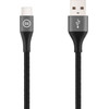 BlueBuilt USB-A to USB-C Cable 3m Nylon Black