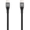 BlueBuilt USB-C to USB-C Cable 3m Nylon Black