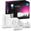 Philips Hue White and Color GU10 Starter Pack - 3 lampen + Bridge + Dimmer