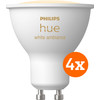 Philips Hue White Ambiance GU10 Lot de 4