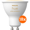 Philips Hue White Ambiance GU10 Lot de 18