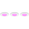 Philips Hue Spot Encastré Slim Lot de 3  - White and Color - 90 mm