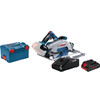 Bosch Professional GKS 18 V-68 GC BITURBO + Batterie GBA 4,0 Ah et Chargeur Rapide