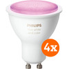 Philips Hue White and Color GU10 Lot de 4