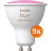 Philips Hue White and Color GU10 9-pack