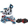 Bosch Professional GCM 18V-254 D + ProCORE 18V 8,0 Ah accu en lader