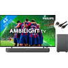 Philips 43PUS8309 - Ambilight (2024) + Barre de Son + Câble HDMI