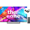 Philips The One 75PUS8909 - Ambilight (2024) + Barre de Son + Câble HDMI