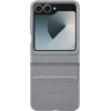 Samsung Galaxy Z Flip 6 Back Cover Similicuir Gris