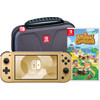 Nintendo Switch Lite Zelda Edition + Animal Crossing: New Horizons + Beschermhoes