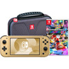 Nintendo Switch Lite Zelda Edition + Mario Kart 8 Deluxe + Beschermhoes