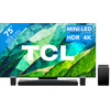 TCL QD Mini-LED 75C81B (2024) + Soundbar