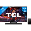 TCL QLED 75C743 (2023) + soundbar