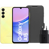 Samsung Galaxy A15 128GB Yellow 5G + Accessory Pack