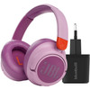 JBL JR460NC Roze + BlueBuilt Quick Charge Oplader met Usb A