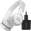 JBL Live 670NC Blanc + BlueBuilt Chargeur Quick Charge avec Port USB