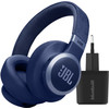 JBL Live 770NC Bleu + BlueBuilt Chargeur Quick Charge avec Port USB