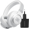 JBL Live 770NC Blanc + BlueBuilt Chargeur Quick Charge avec Port USB