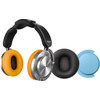 Dyson OnTrac Aluminum + ear cushion Black + ear cup Blue