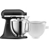 KitchenAid 5KSM185PSEBK Vulkaanzwart + IJsbereider