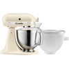 KitchenAid 5KSM185PSEAC Crème + Sorbetière