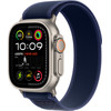 Apple Watch Ultra 2 4G 49mm Zilver Trail Band Blauw S/M