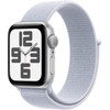 Apple Watch SE 2024 40 mm Argent Boucle Sport