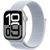 Apple Watch Series 10 42mm Silver Sport Watch Strap