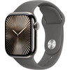 Apple Watch Series 10 4G 42mm Titanium Silver Sport Band S/M