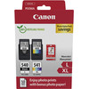 Canon PG540L x2/CL541 XL Cartouches Pack Combiné