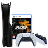 PlayStation 5 Slim Disc Edition + Call of Duty: Black Ops 6 + Covers Zwart + Oplaadstation