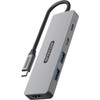 Sitecom Adaptateur Multiport PD USB-C 5-en-1