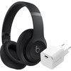 Beats Studio Pro Zwart + BlueBuilt Power Delivery Oplader met Usb C Poort 20W Wit