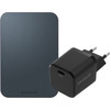 BlueBuilt Batterie Externe Sans Fil avec Aimant MagSafe 5000 mAh + Chargeur 30 W Noir