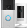 Ring Battery Video Doorbell Nickel + Stick Up Cam