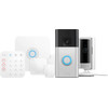 Ring Système d'alarme + Indoor Cam + Battery Video Doorbell Nickel