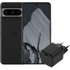 Google Pixel 8 Pro 256 Go Noir 5G + BlueBuilt Chargeur avec Port USB-C 30 W Noir