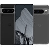 Google Pixel 8 Pro 128GB Black 5G + BlueBuilt Protective Back Cover Transparant