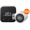 Tado Smart Thermostat X Starter Pack Wireless + 10 Radiator Knobs