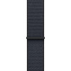 Apple Watch 44/45/46 mm Nylon Sport Loop Horlogeband Inkt