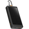 Xtorm Go 2 Solar Power Bank 10,000mAh with Fast Charging and Flashlight Black