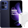OPPO Reno13 256GB Blauw 5G + OPPO SuperVOOC Oplader 80W met 2 Poorten