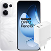 OPPO Reno13 256GB Wit 5G + OPPO SuperVOOC Oplader 80W met 2 Poorten
