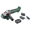 Bosch AdvancedGrind 18V-80 + Set de Batteries POWER FOR ALL 18 V 2,5 Ah
